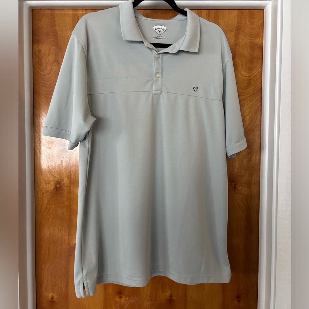 Callaway Men's Polo Shirt in Soft Gray